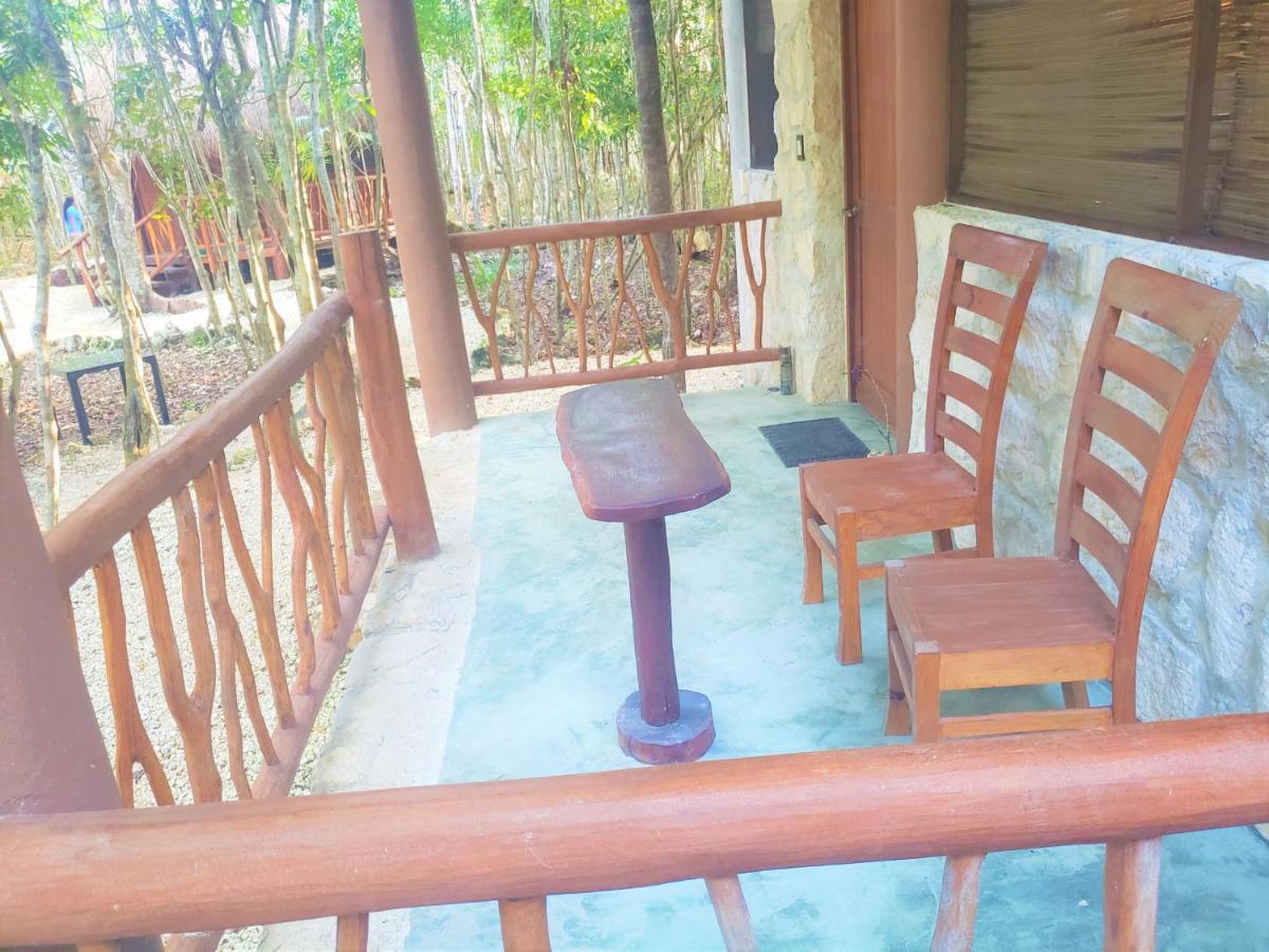 Aldea Maya-Ha Cabanas Con Cenotes Puerto Morelos Exterior foto